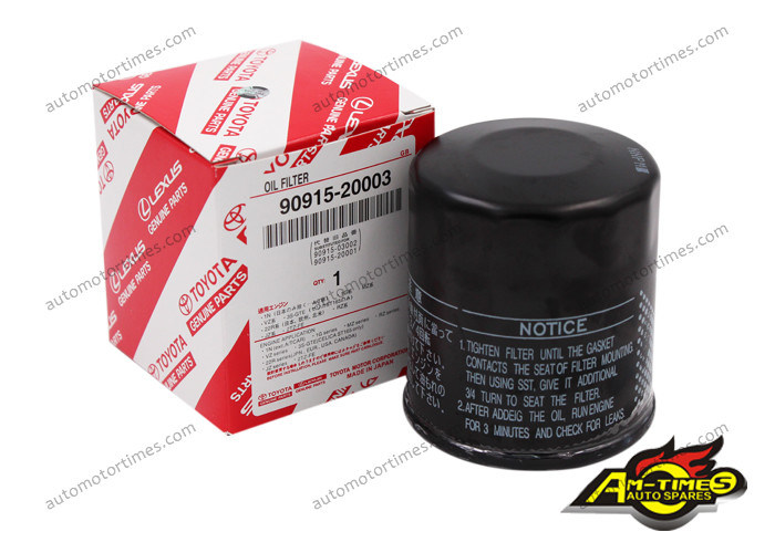 Auto Parts Engine Oil Filter OEM 90915-20003 For Toyota Prado / Corolla ...